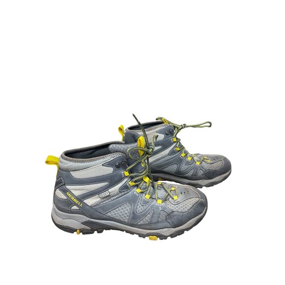 Merrell Select Dry Mens Leather Mesh Waterproof Hike ankle boots Sz 11 SKU 9512 main image 4